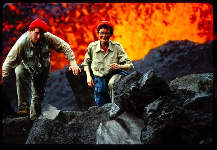 Mois du doc Au cœur des volcans Requiem pour Katia et Maurice Krafft