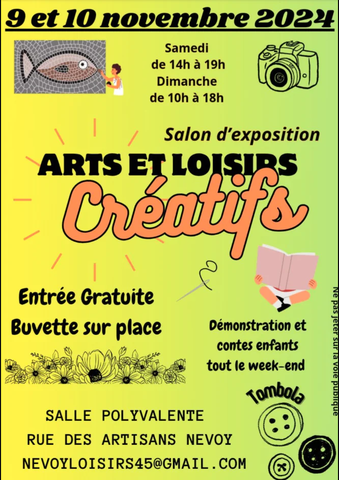 Salon d'exposition Art créatif