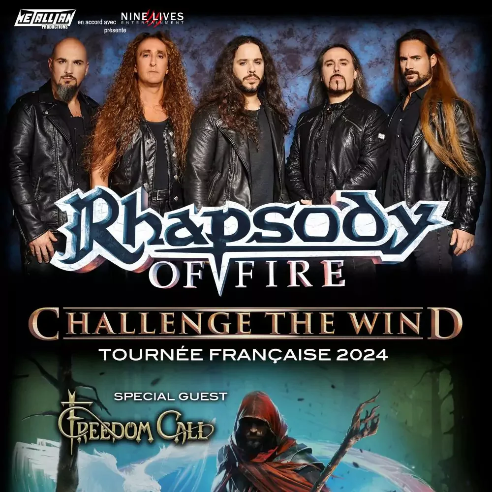 Concert Rhapsody of Fire + Freedom Call à Niort