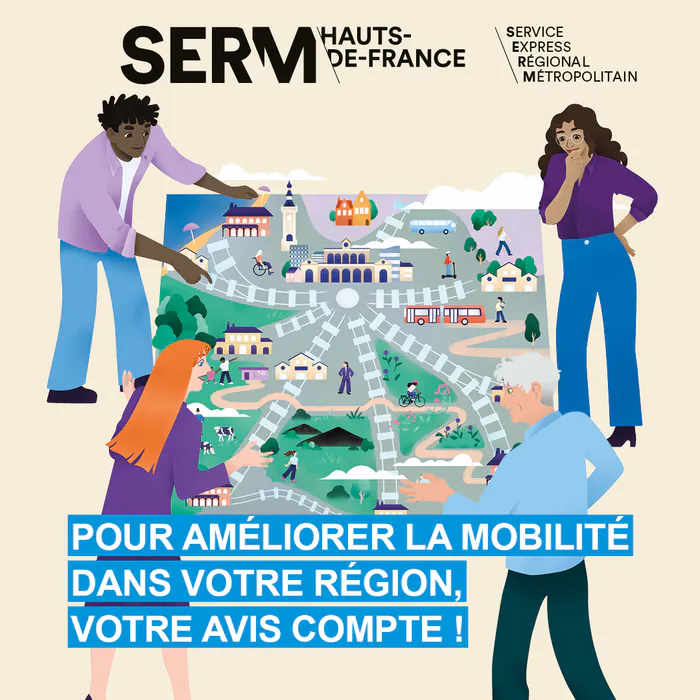 Mobilité : Votre avis compte Parvis de la gare Bailleul