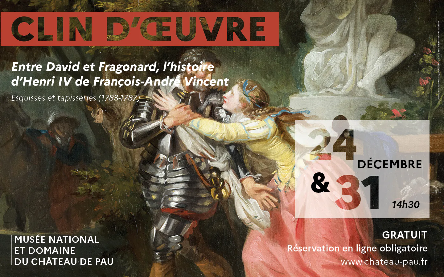 Visite commentée "Entre David et Fragonard