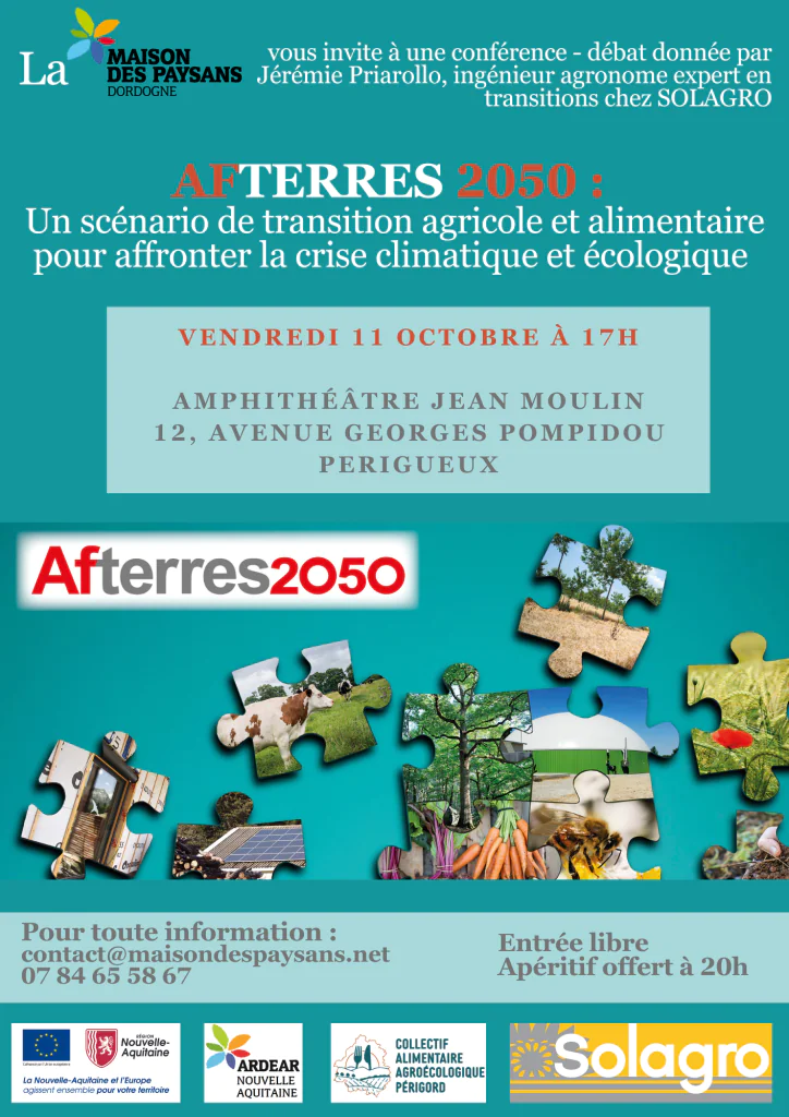 Conférence-débat AFTERRES 2050