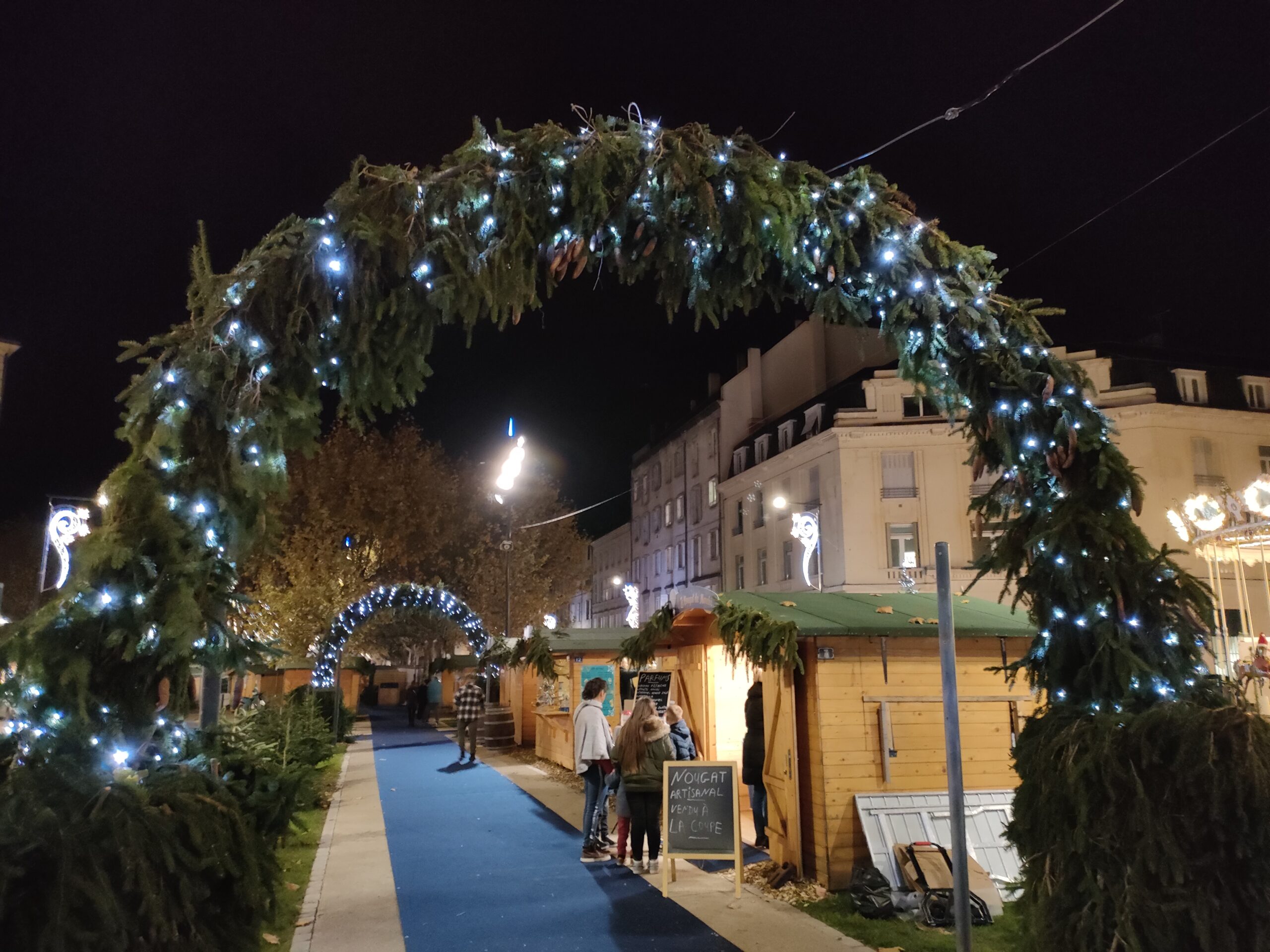 La patinoire de Noël