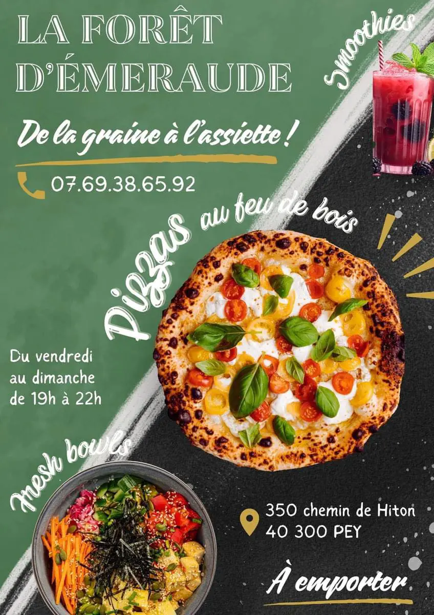 De la graine à l'assiette soirées pizza à la Forêt d'Émeraude