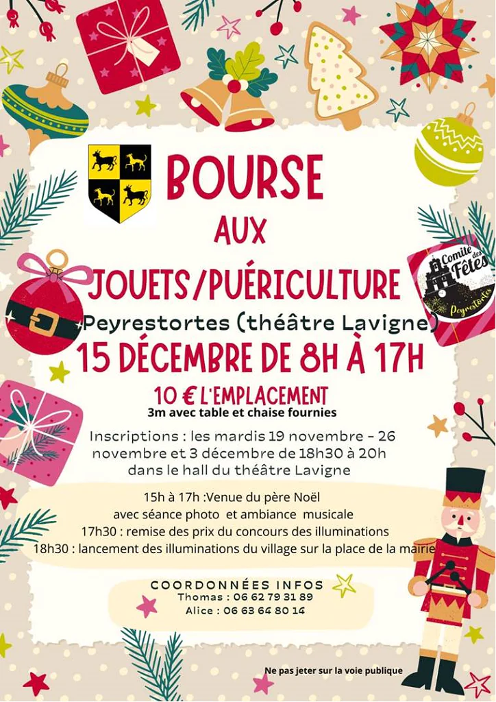 BOURSES AUX JOUETS & LES ILLUMINATIONS DU VILLAGE