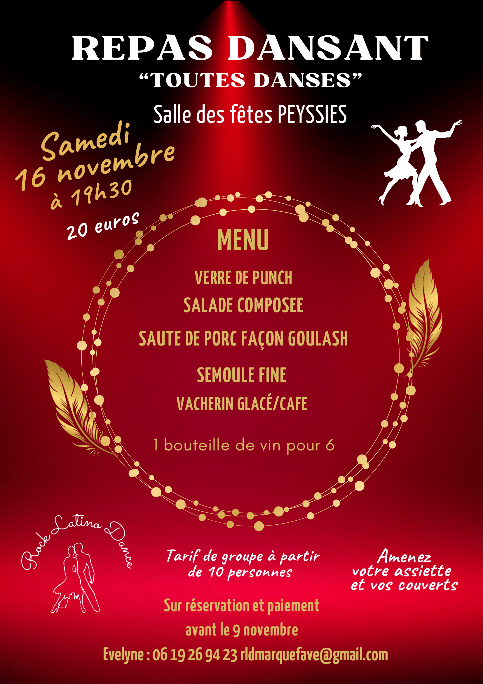 REPAS DANSANT "TOUTES DANSES"