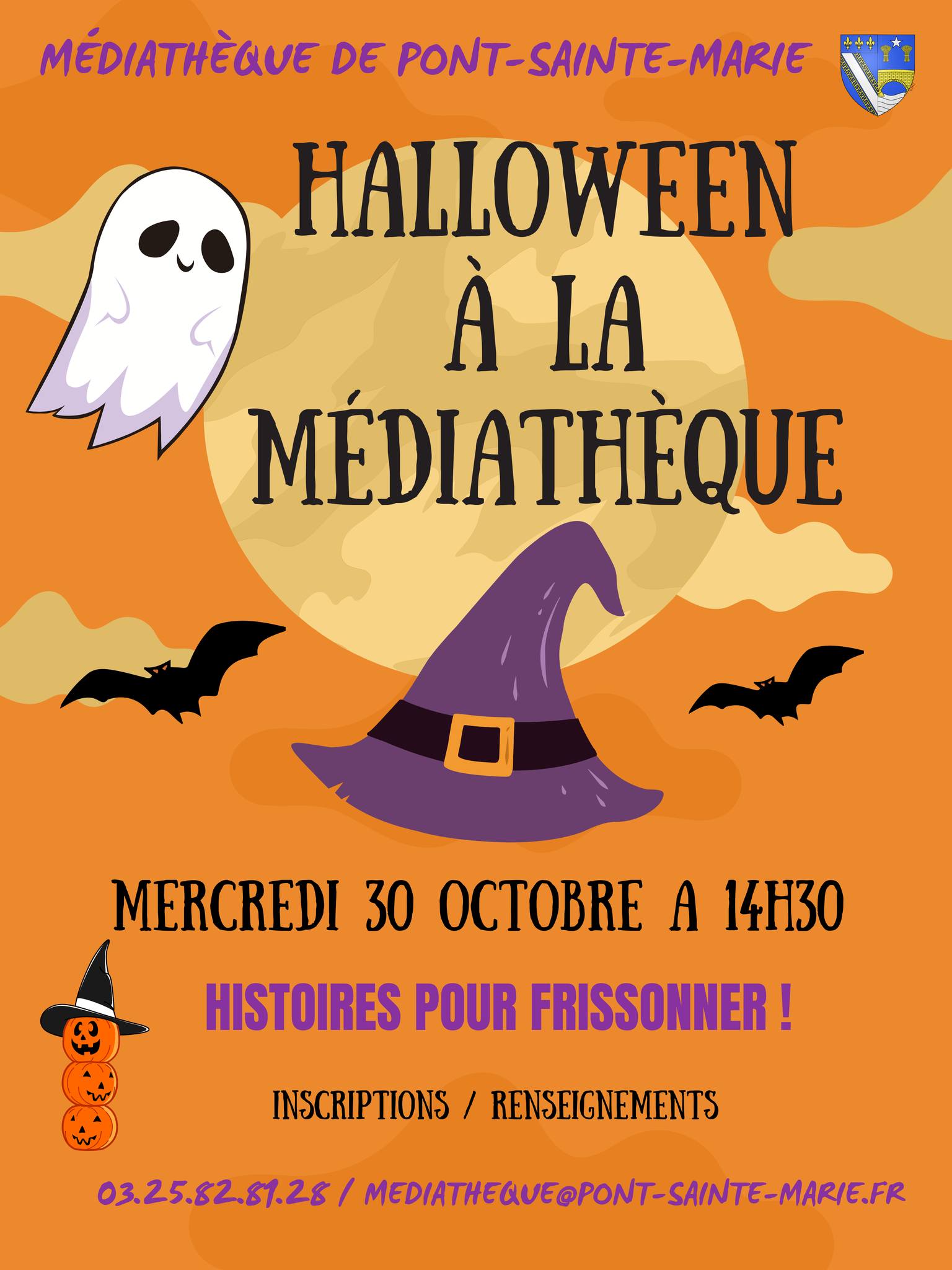 Halloween à la médiathèque