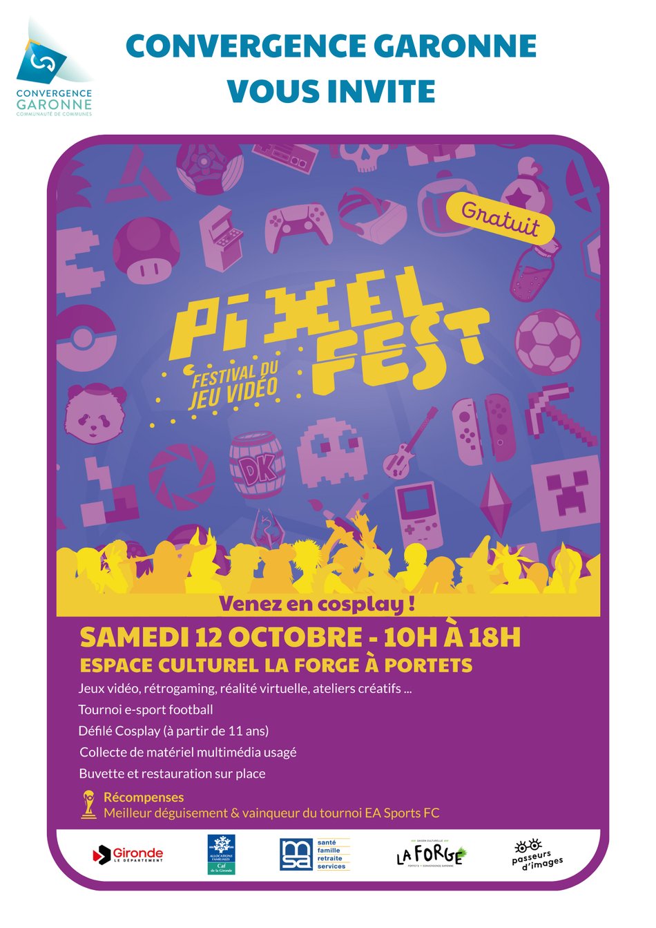 Pixel fest: festival des loisirs numériques et du jeu vidéo #6