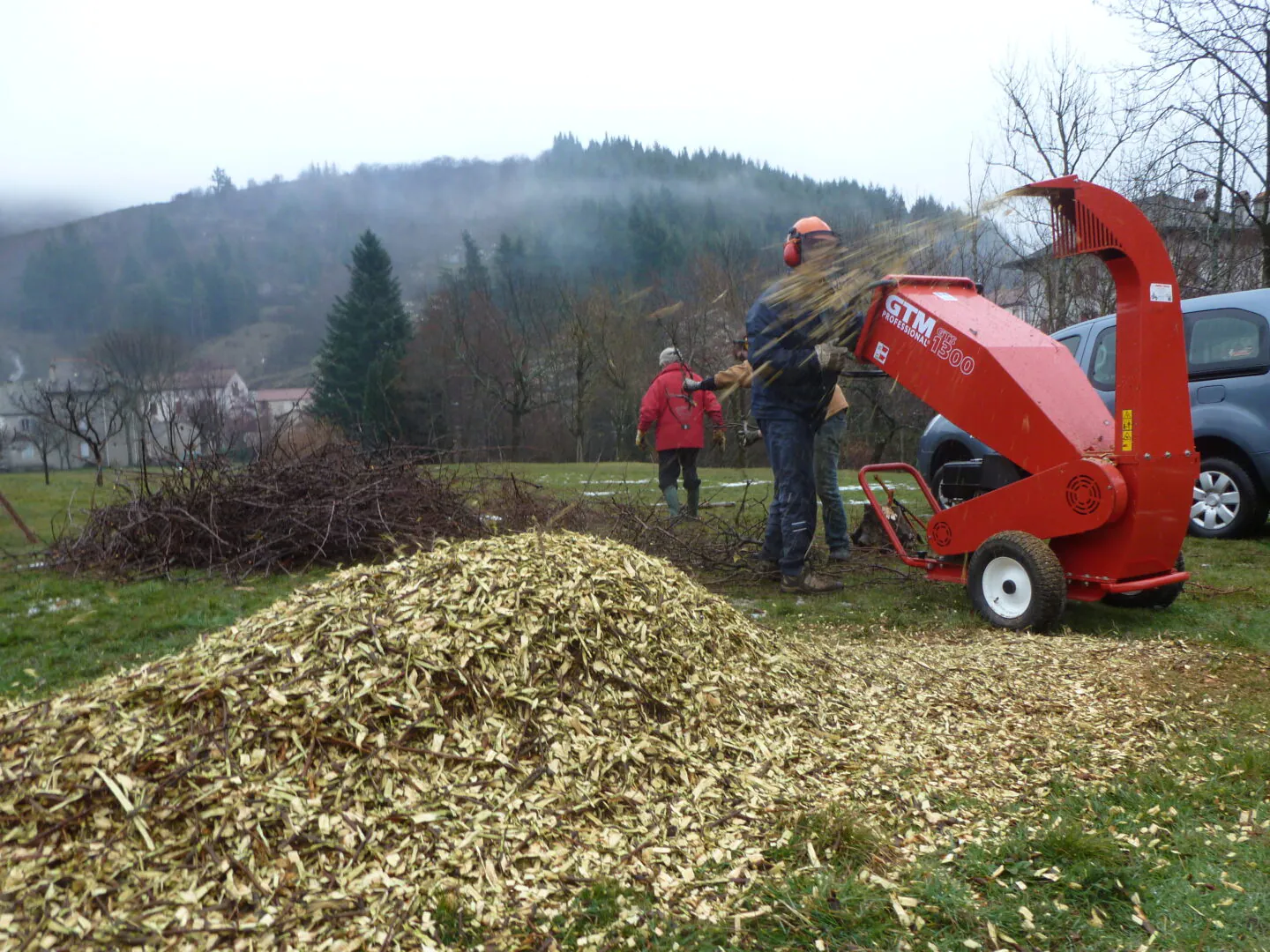 CHANTIERS PARTICIPATIFS DE BROYAGE DE BRANCHES