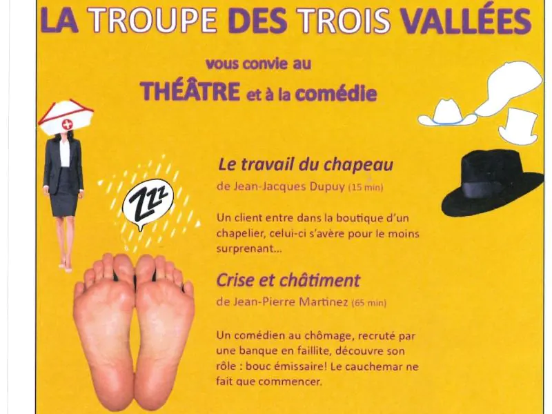 Théâtre par la Troupe des 3 Vallées