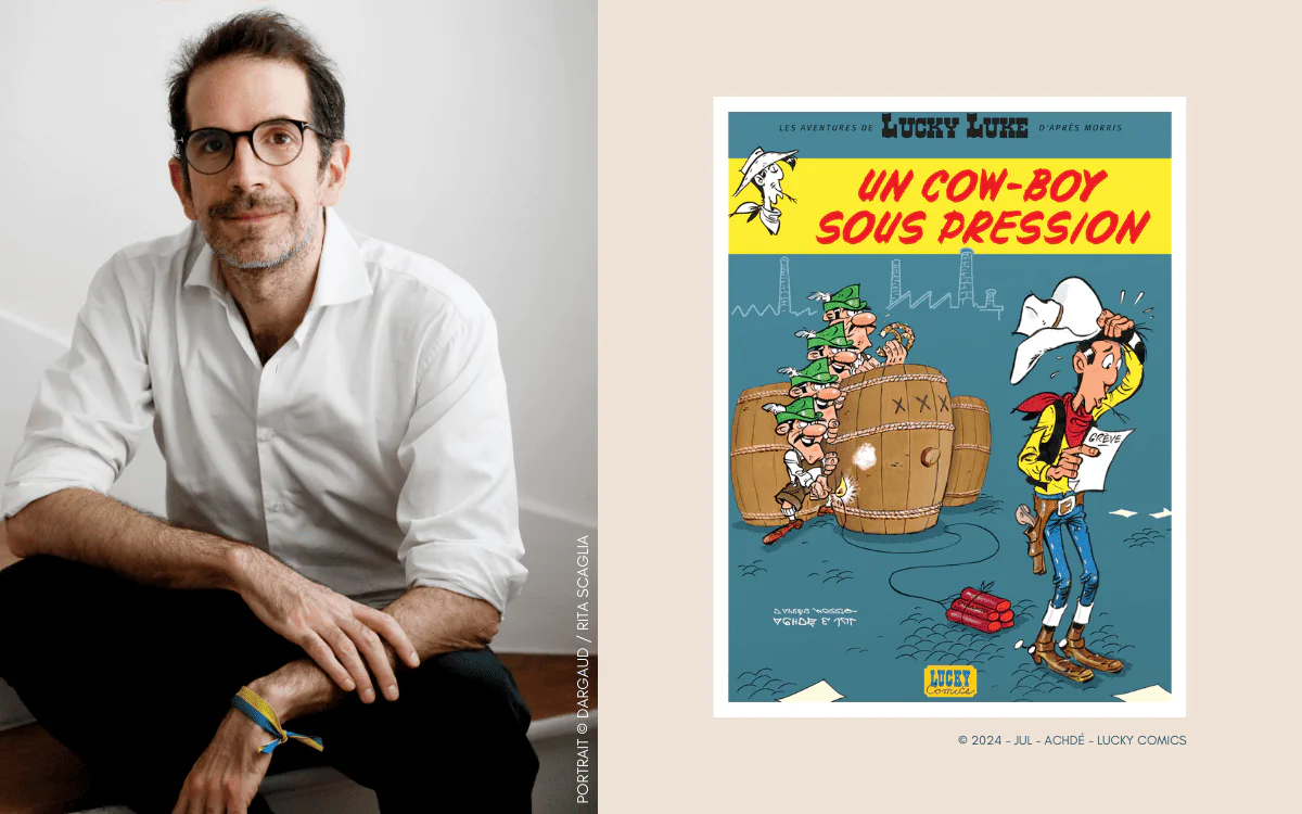 Projection "Dans les bottes de Lucky Luke" & rencontre-dédicace avec Jul Bibliothèque Rainer Maria Rilke Paris