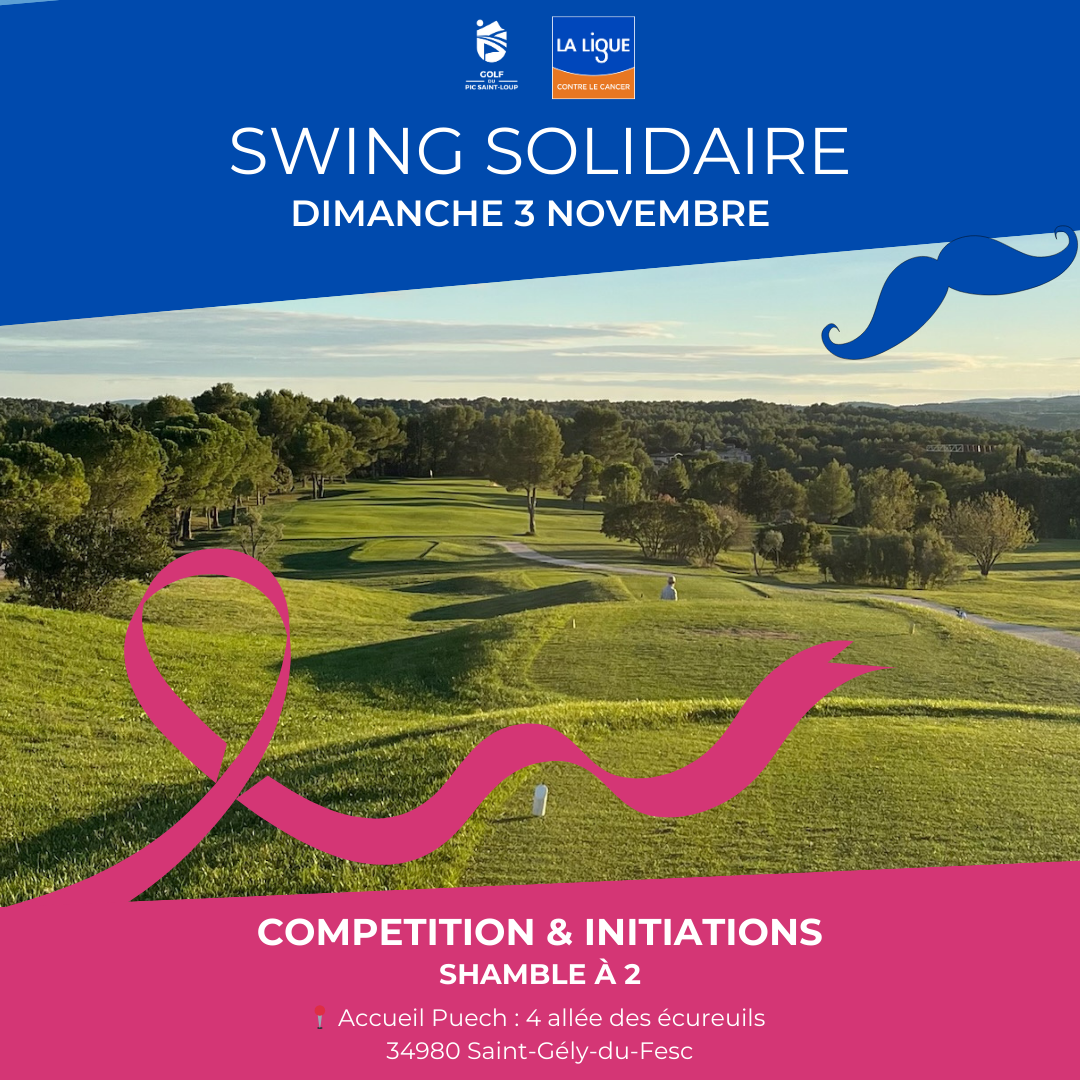 GOLF DU PIC SAINT-LOUP SWING SOLIDAIRE INITIATIONS