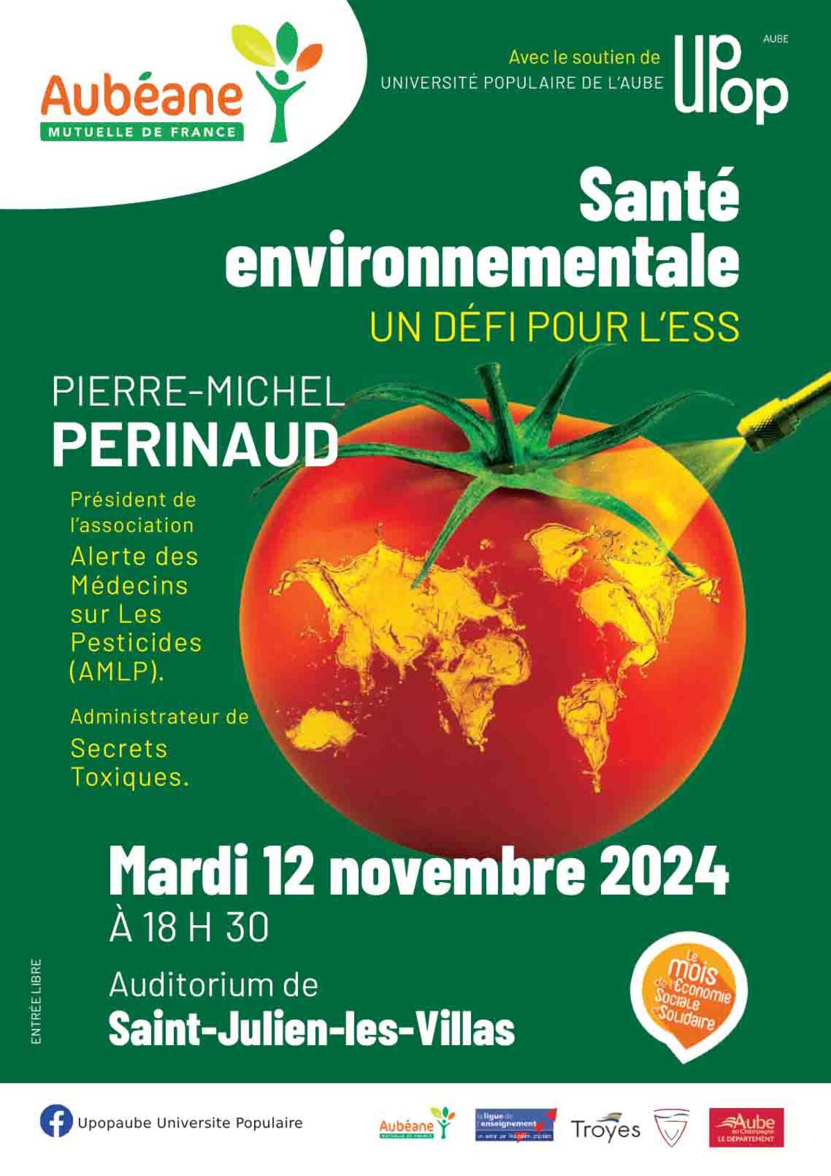 Conférence "Santé environnementale