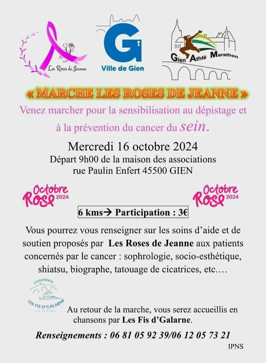 Marche des "Roses de Jeanne"