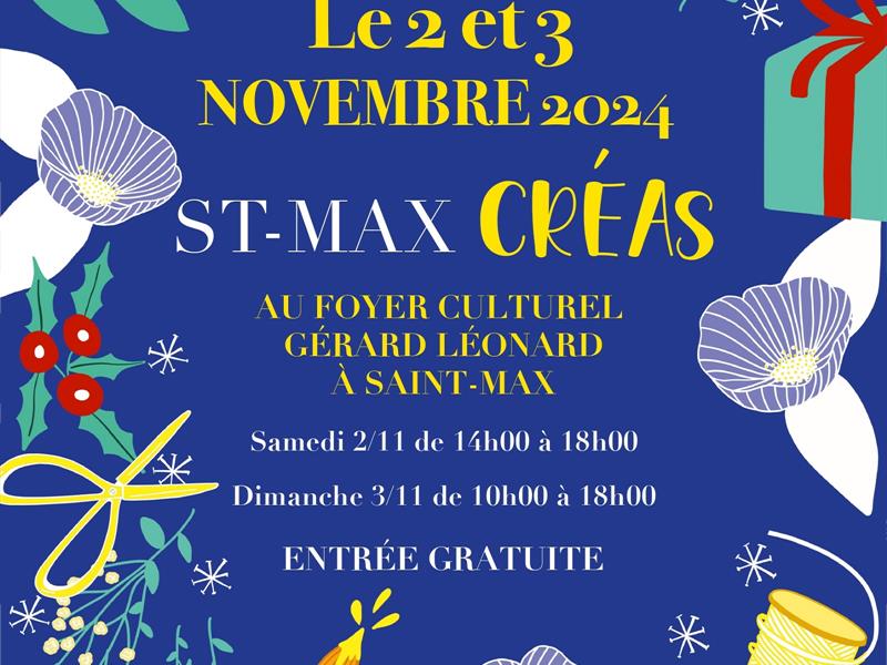 MARCHÉ DE CRÉATEURS NOËL ST MAX CRÉAS EDITION 3