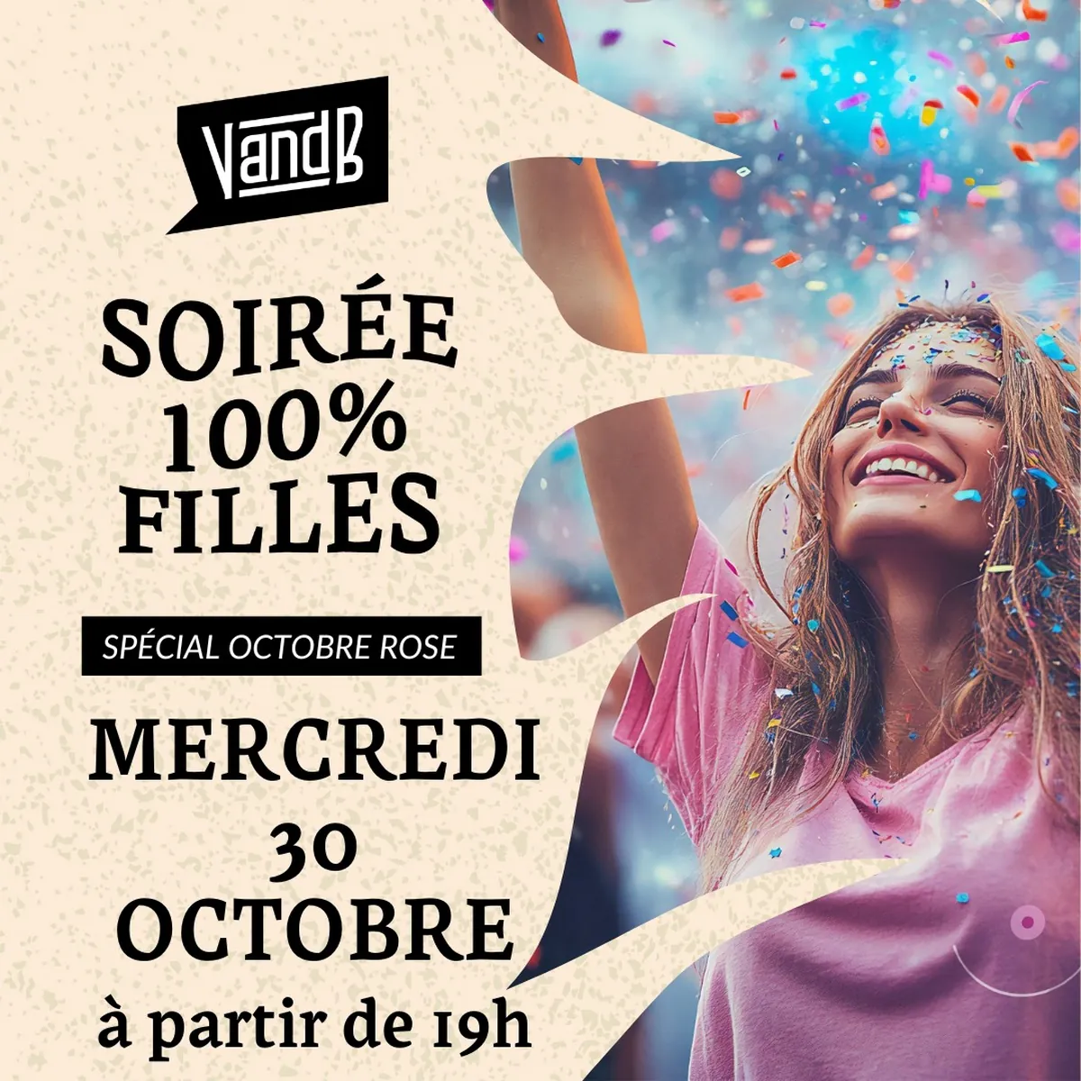 Soirée 100% Filles Octobre Rose