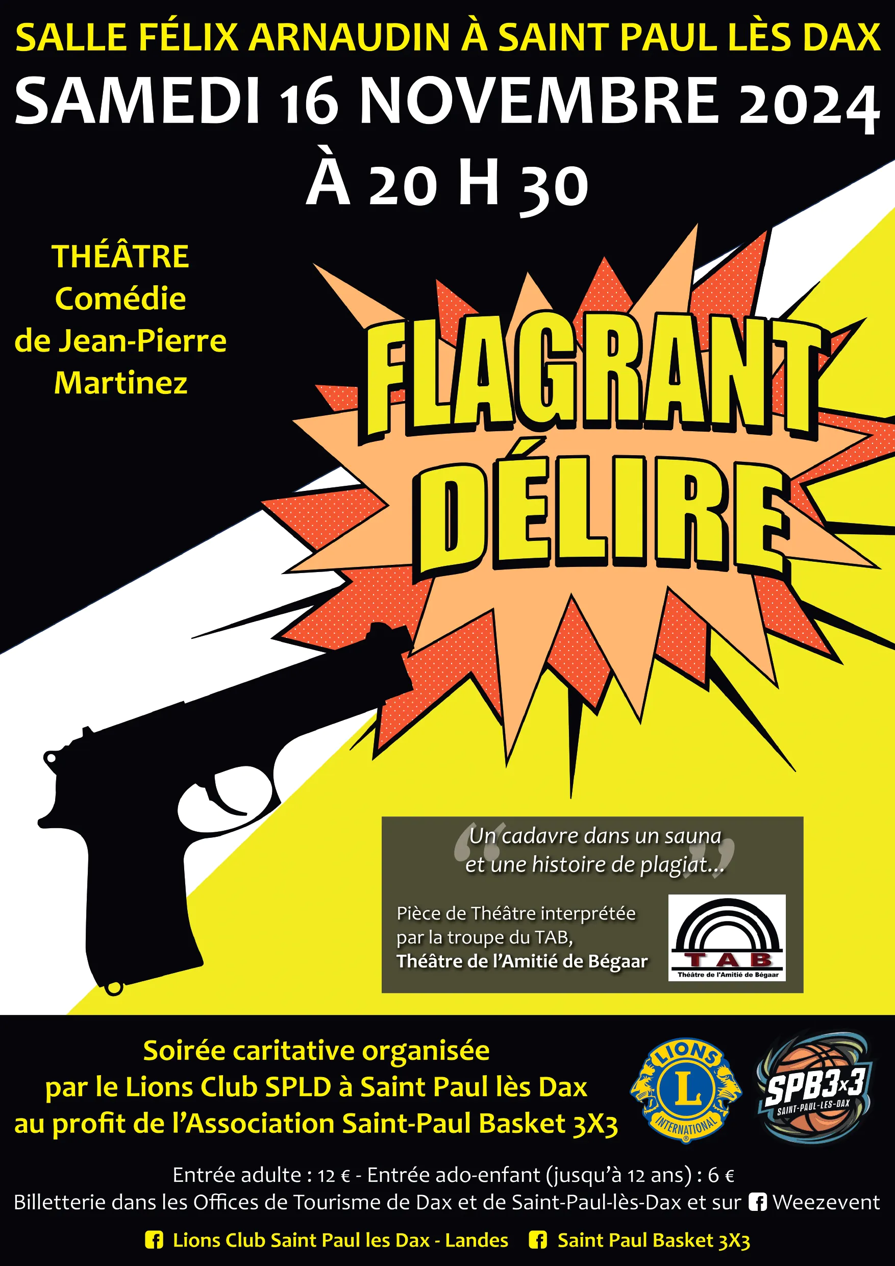 Théâtre "Flagrant délire"