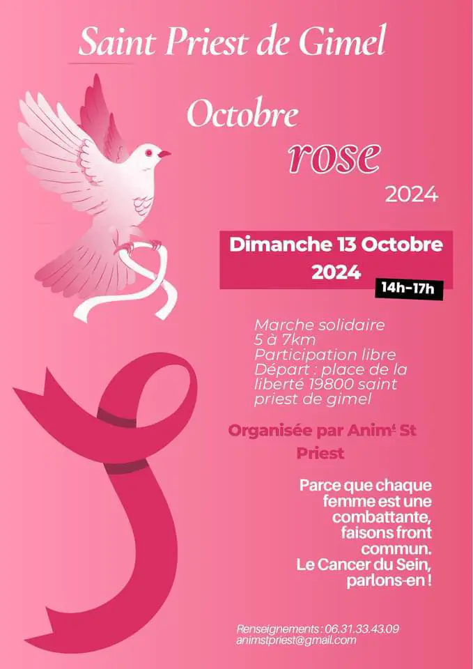 Octobre Rose Marche solidaire