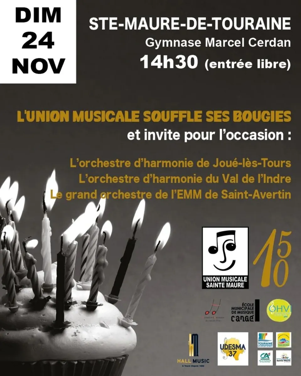 Concert de l'Union Musicale de Sainte Maure