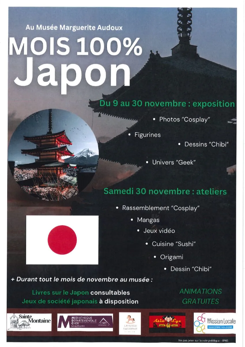 Exposition Mois 100% Japon