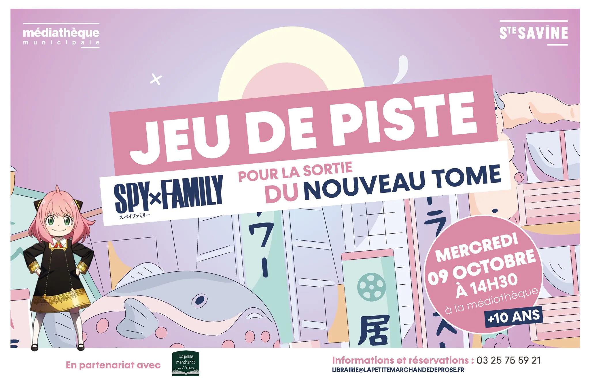 Jeu de piste Spy x Family