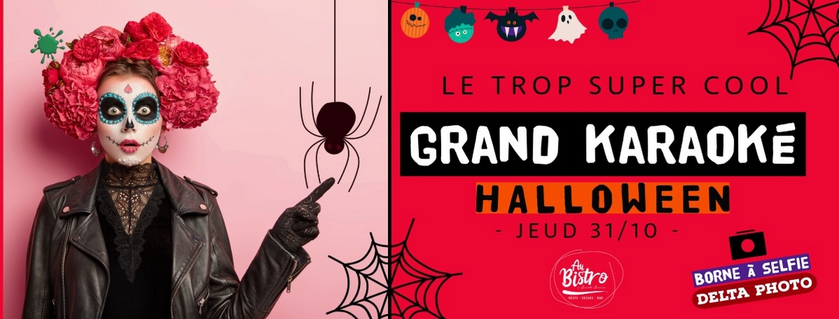 Le grand karaoké d'Halloween Au Bistro