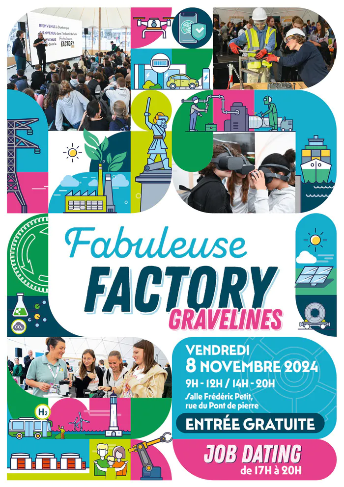 La Fabuleuse Factory à Gravelines Salle Frédéric Petit Gravelines