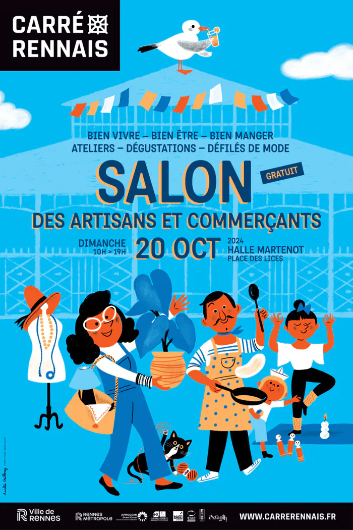 Salon des artisans et commerçants du Carré Rennais Halle Martenot Rennes