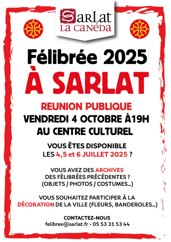 Réunion publique Félibrée