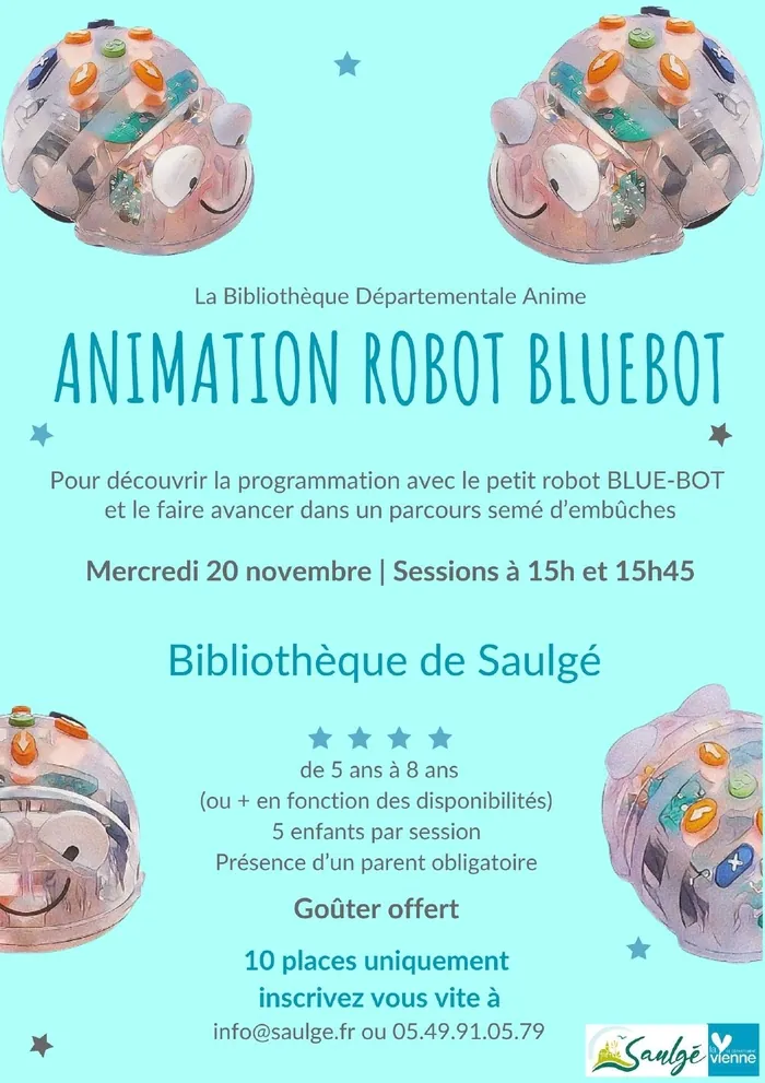 Animation ROBOT BLUEBOT