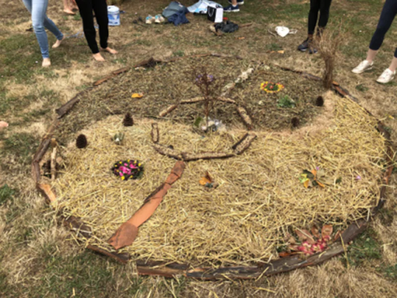 Atelier en famille Créer un mandala végétal