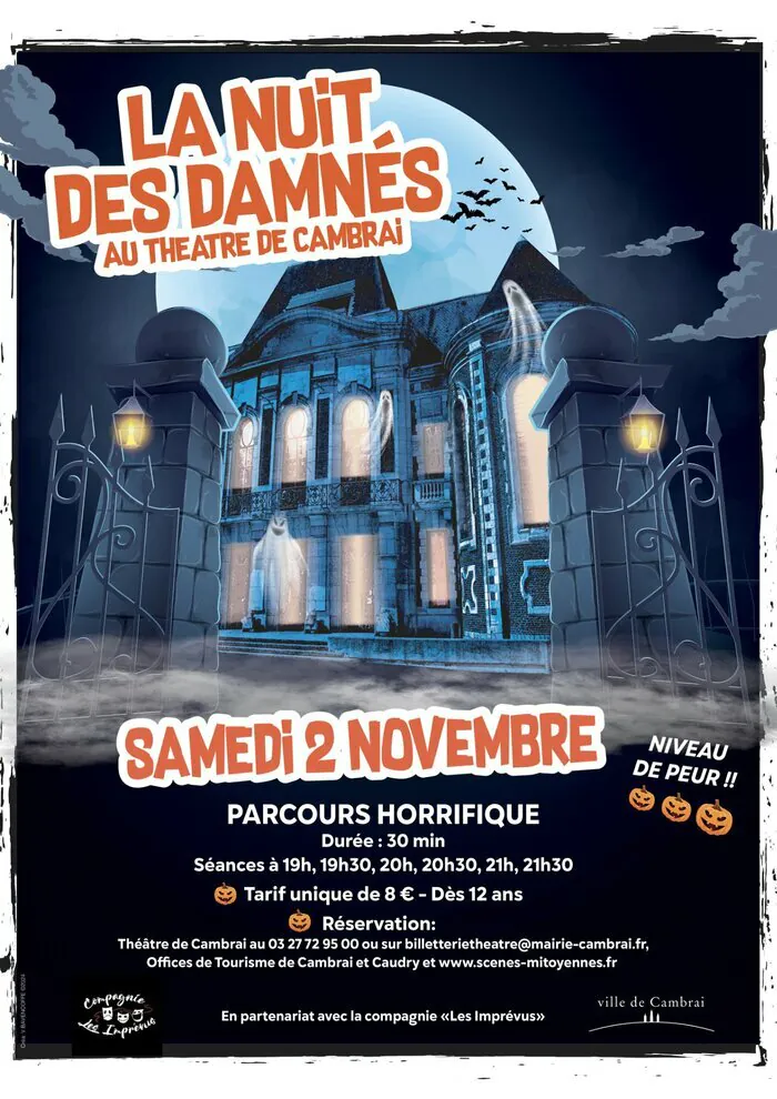 La nuit des Damnés au théâtre de Cambrai Théatre de Cambrai Cambrai