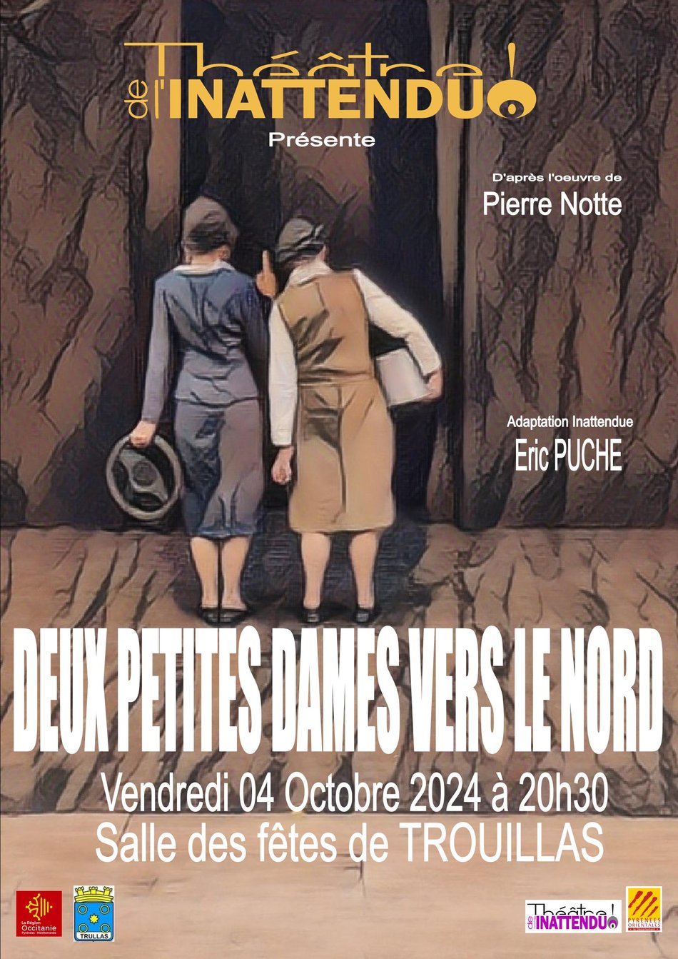 THEATRE DEUX PETITES DAMES VERS LE NORD