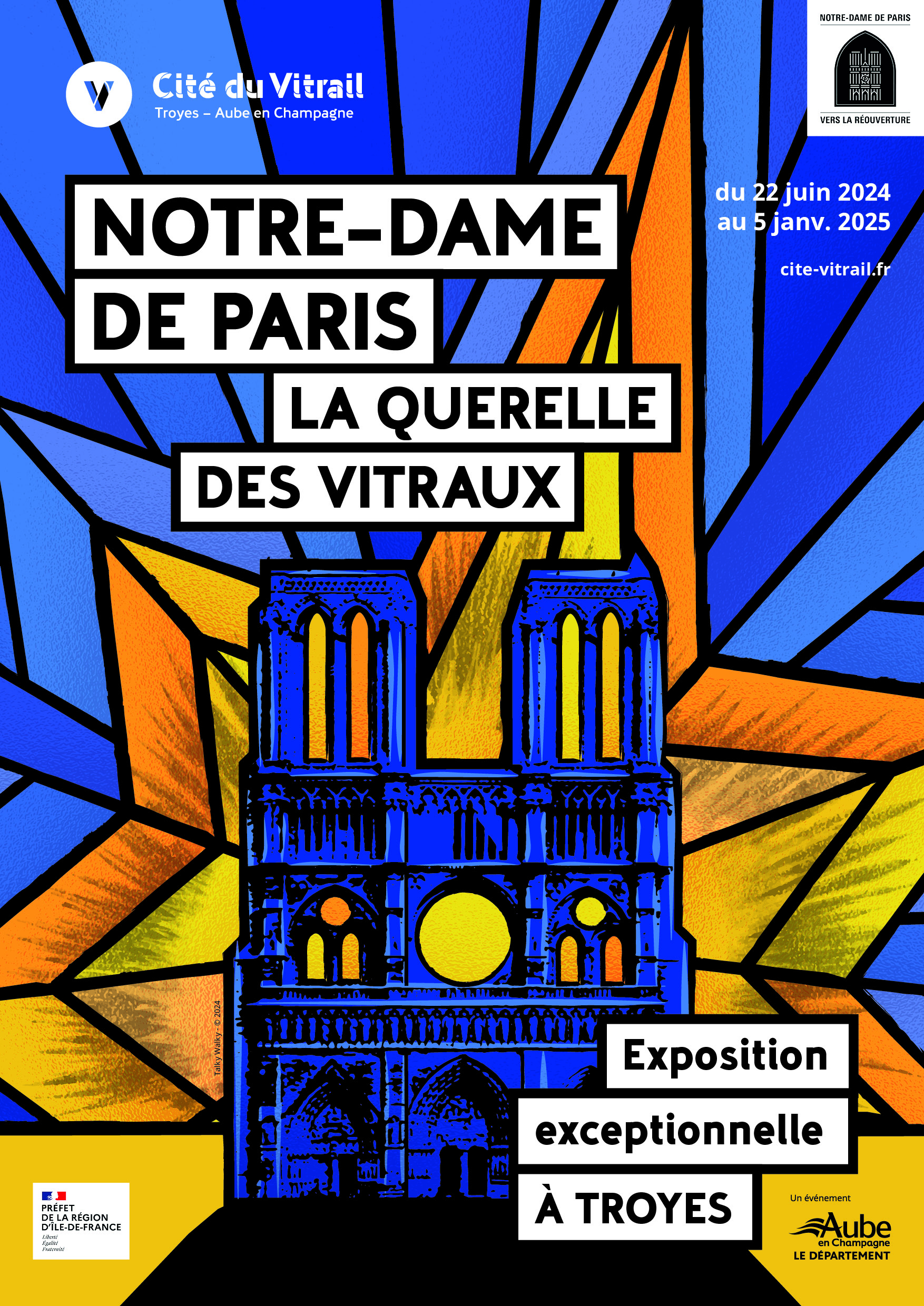 Visite guidée Exposition Notre-Dame de Paris la querelle des vitraux