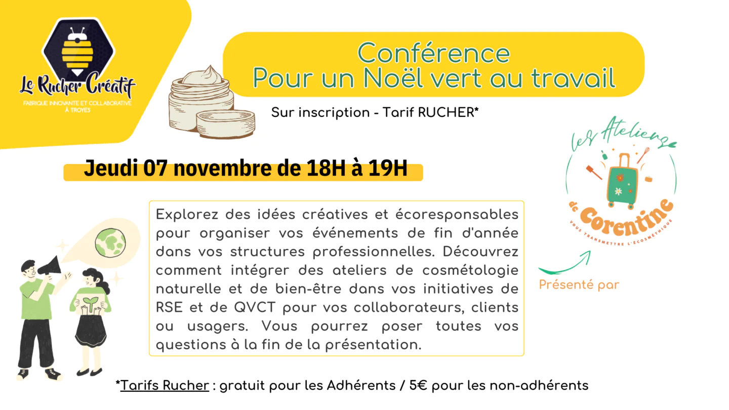 Conférence "Pour un Noël vert au travail"