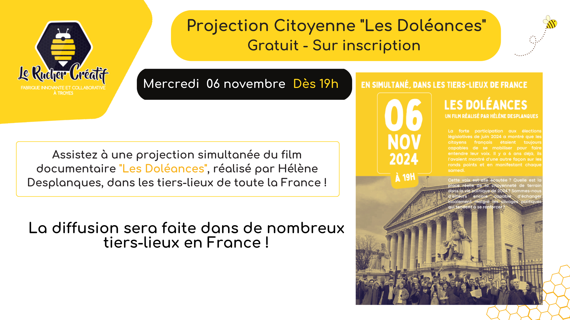 Projection Citoyenne "Les Doléances"