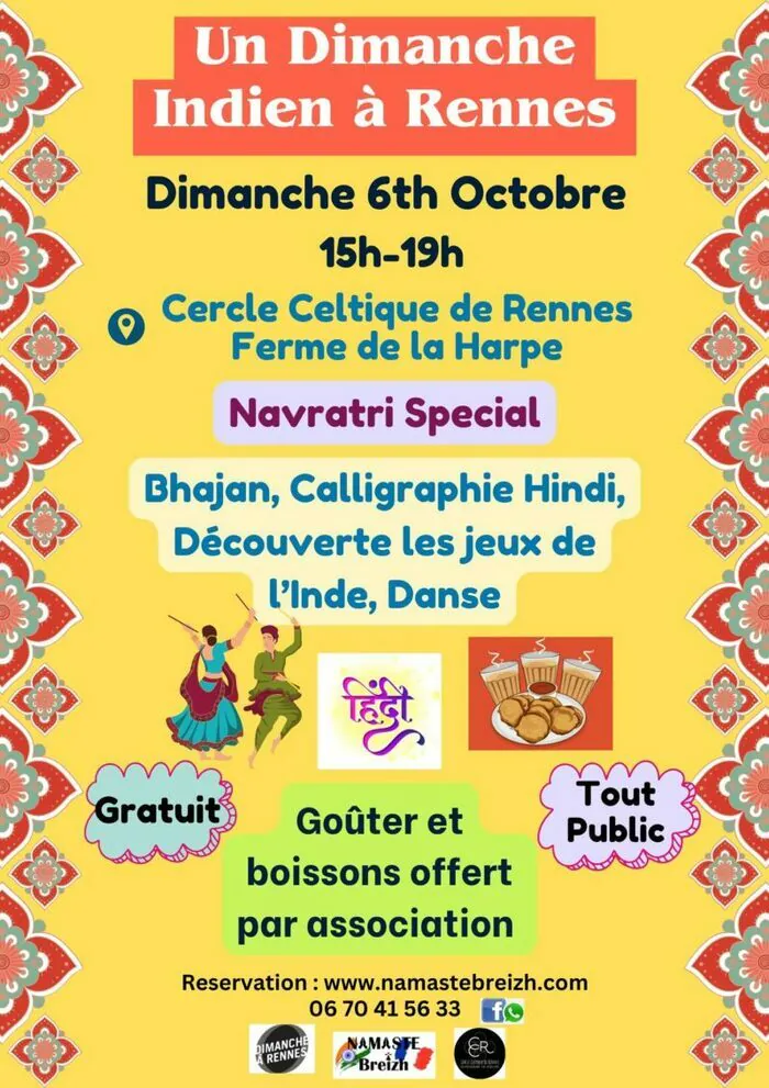 Un Dimanche Indien à Rennes Cercle Celtique de Rennes