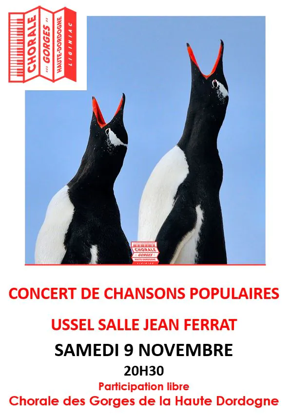 Concert chansons populaires