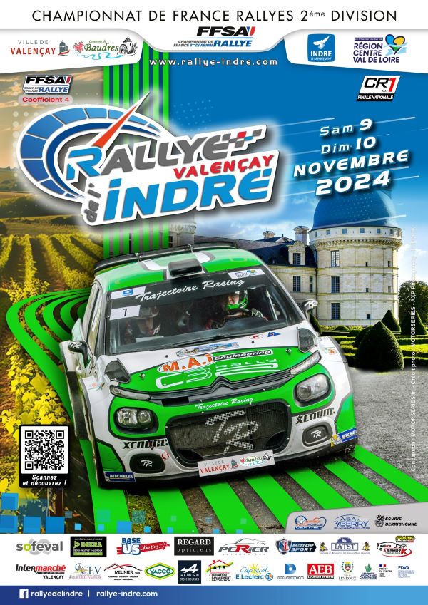 Rallye de l'Indre Championnat de France des Rallyes 2ème Division