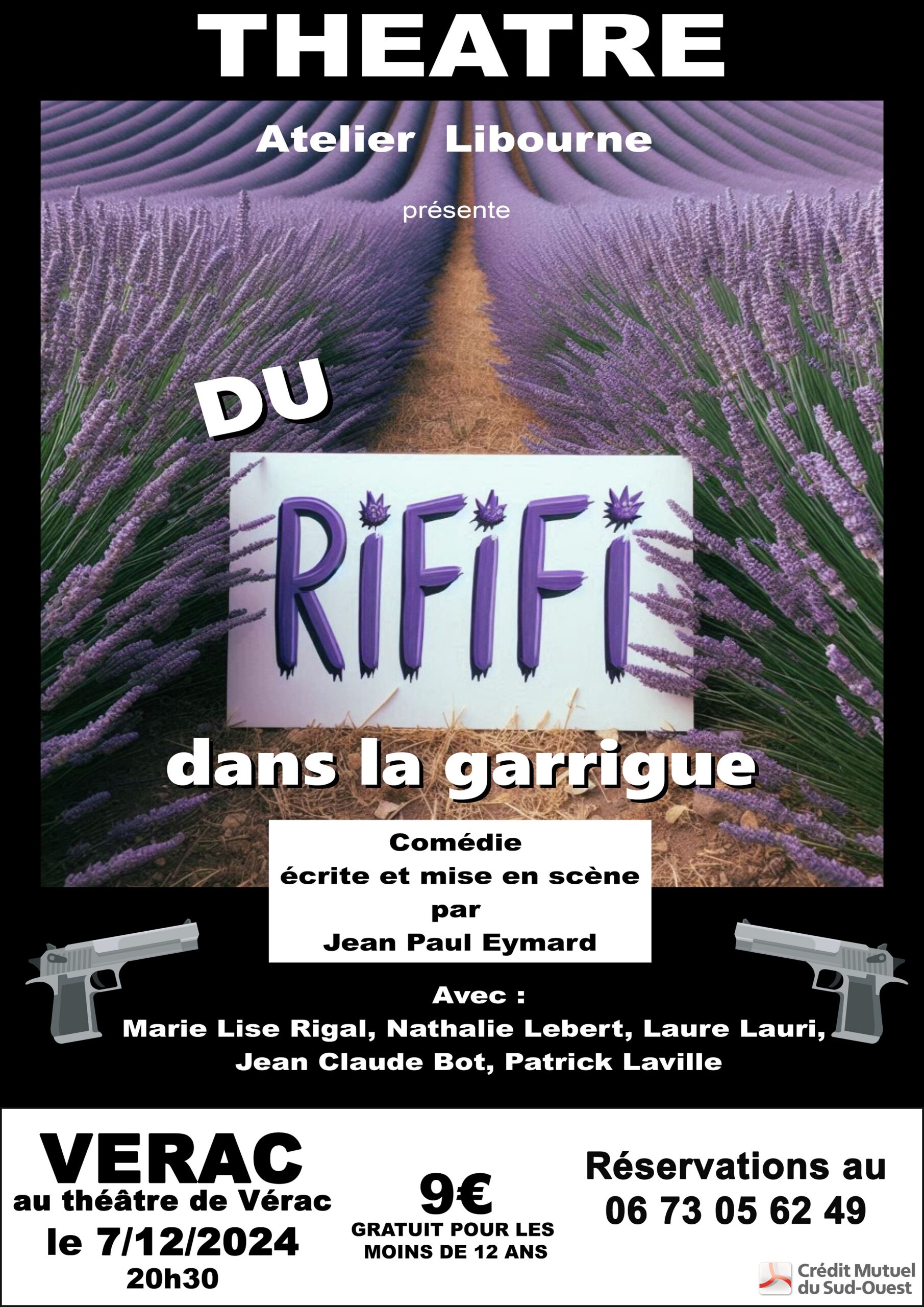 Théâtre "Du rififi dans la garrigue"