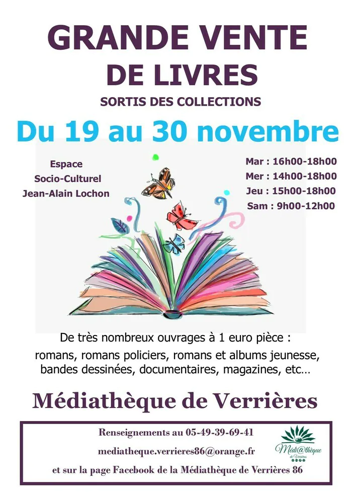 Vente de livres d'occasion