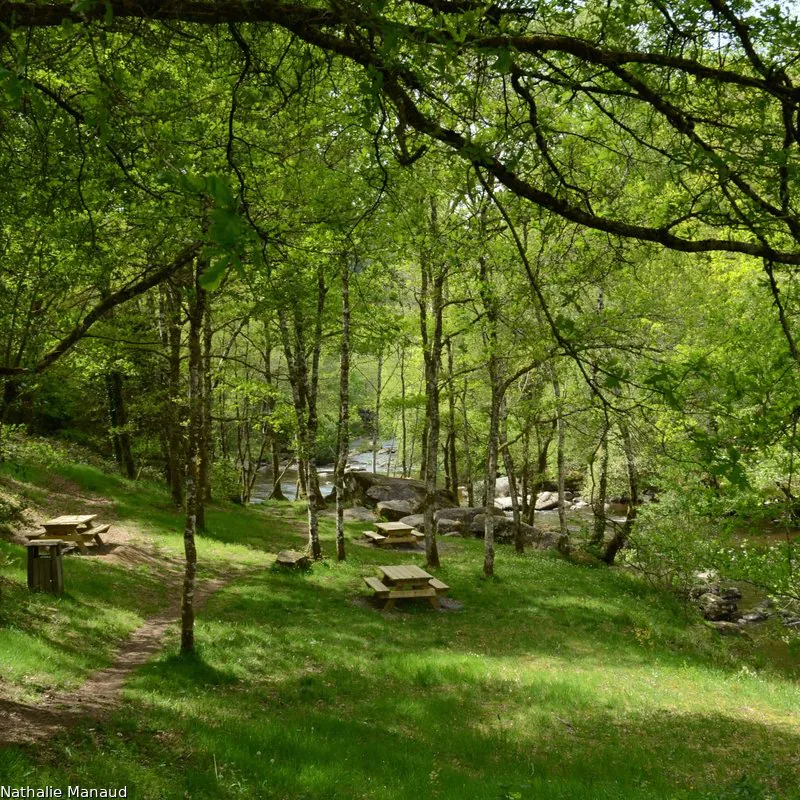 Sentier de découverte des gorges du Thaurion Thauron Nouvelle-Aquitaine