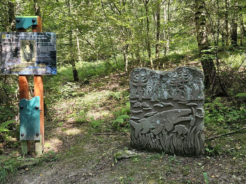 Circuit des sept sculptures Danne-et-Quatre-Vents Grand Est