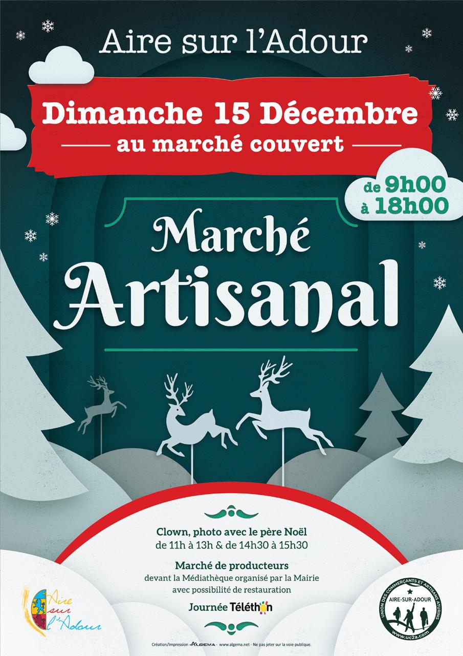 Marché artisanal de Noël