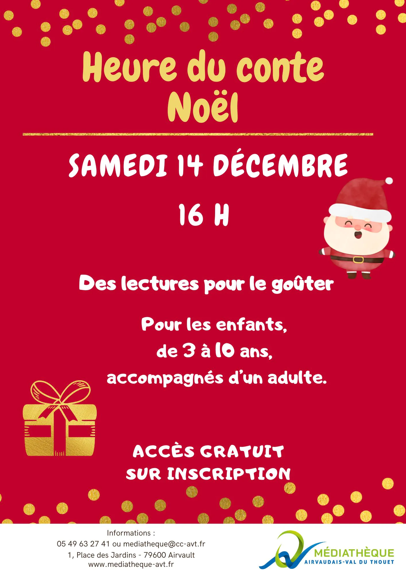 Heure du conte de Noël