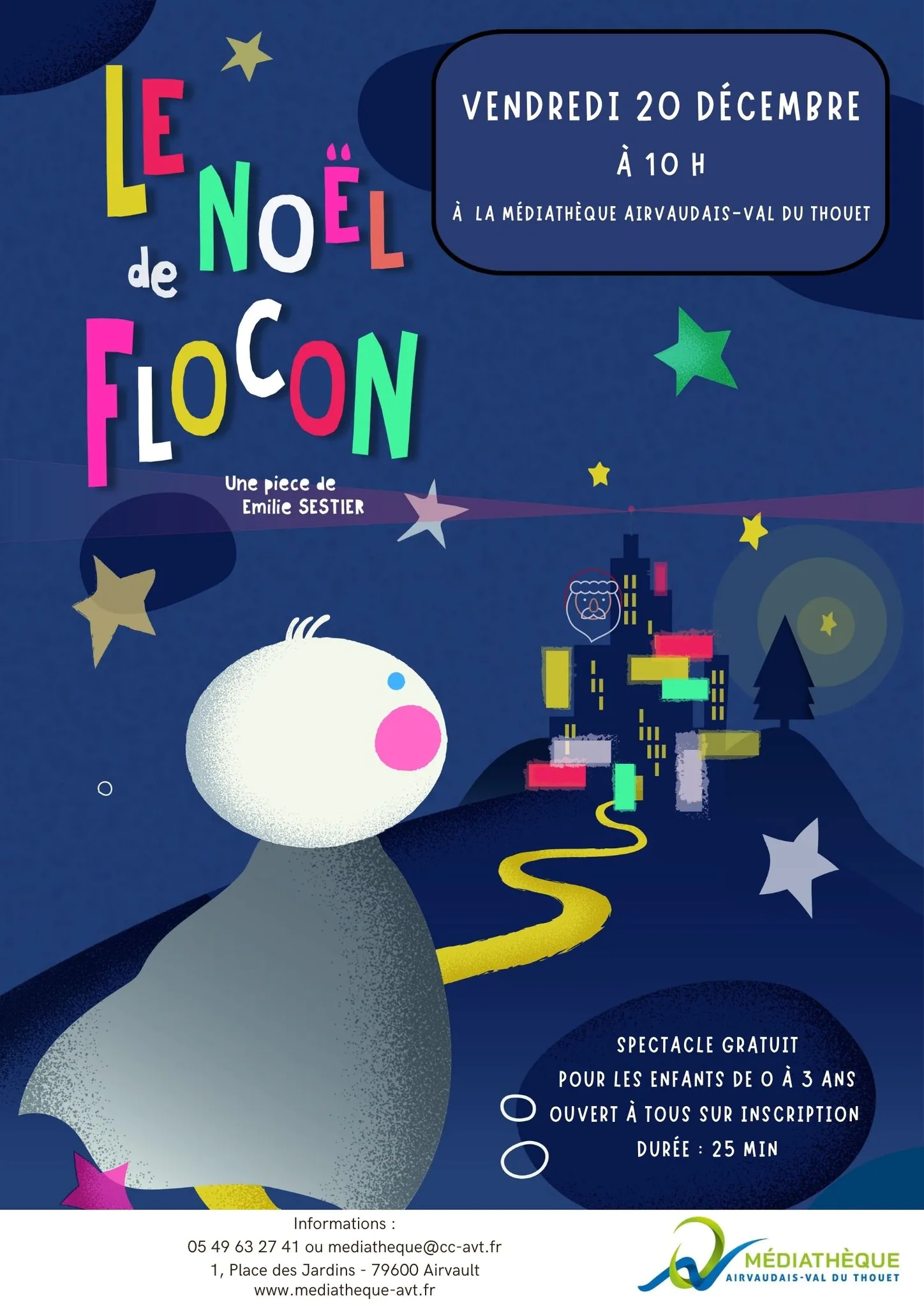 Spectacle le flocon de Noël