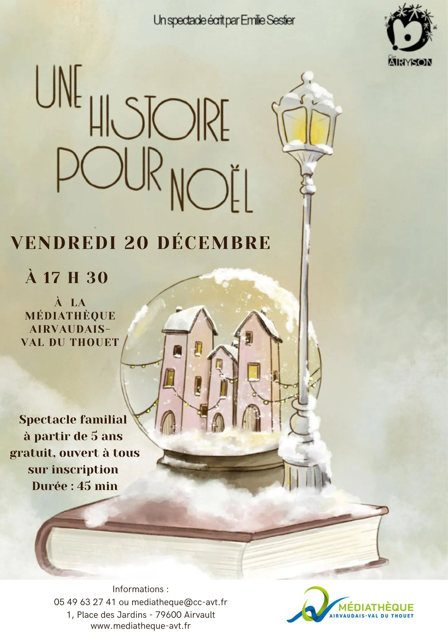 Spectacle une histoire pour Noël