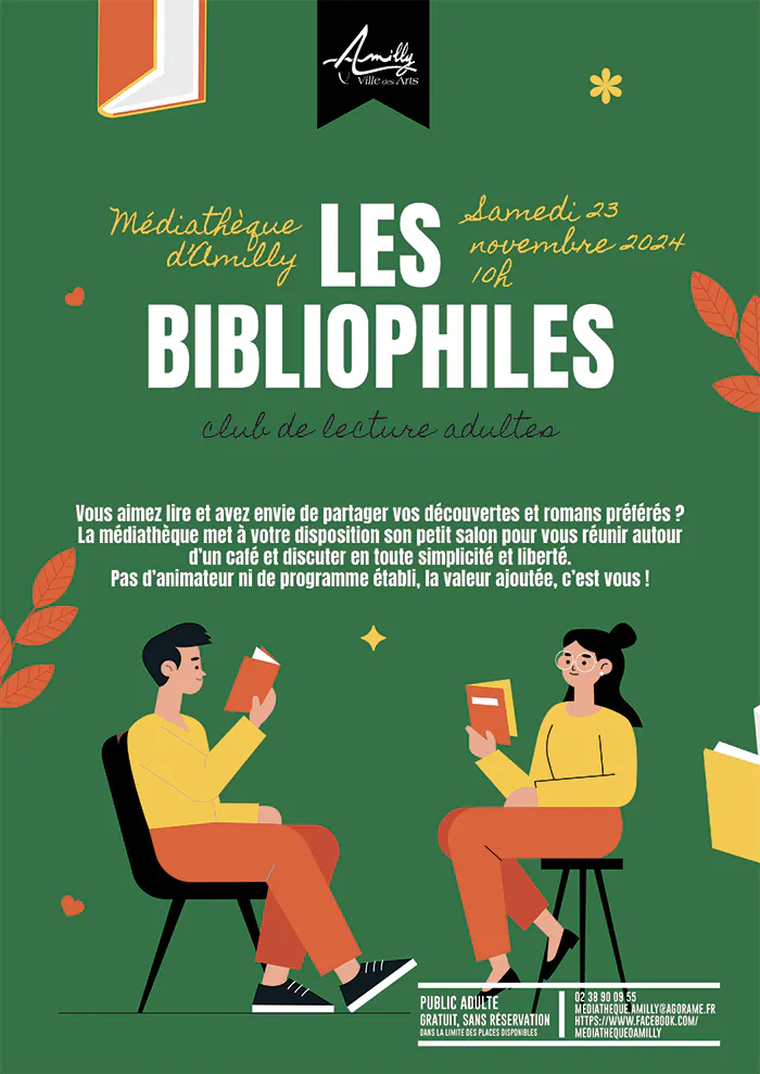 Les bibliophiles club de lecture