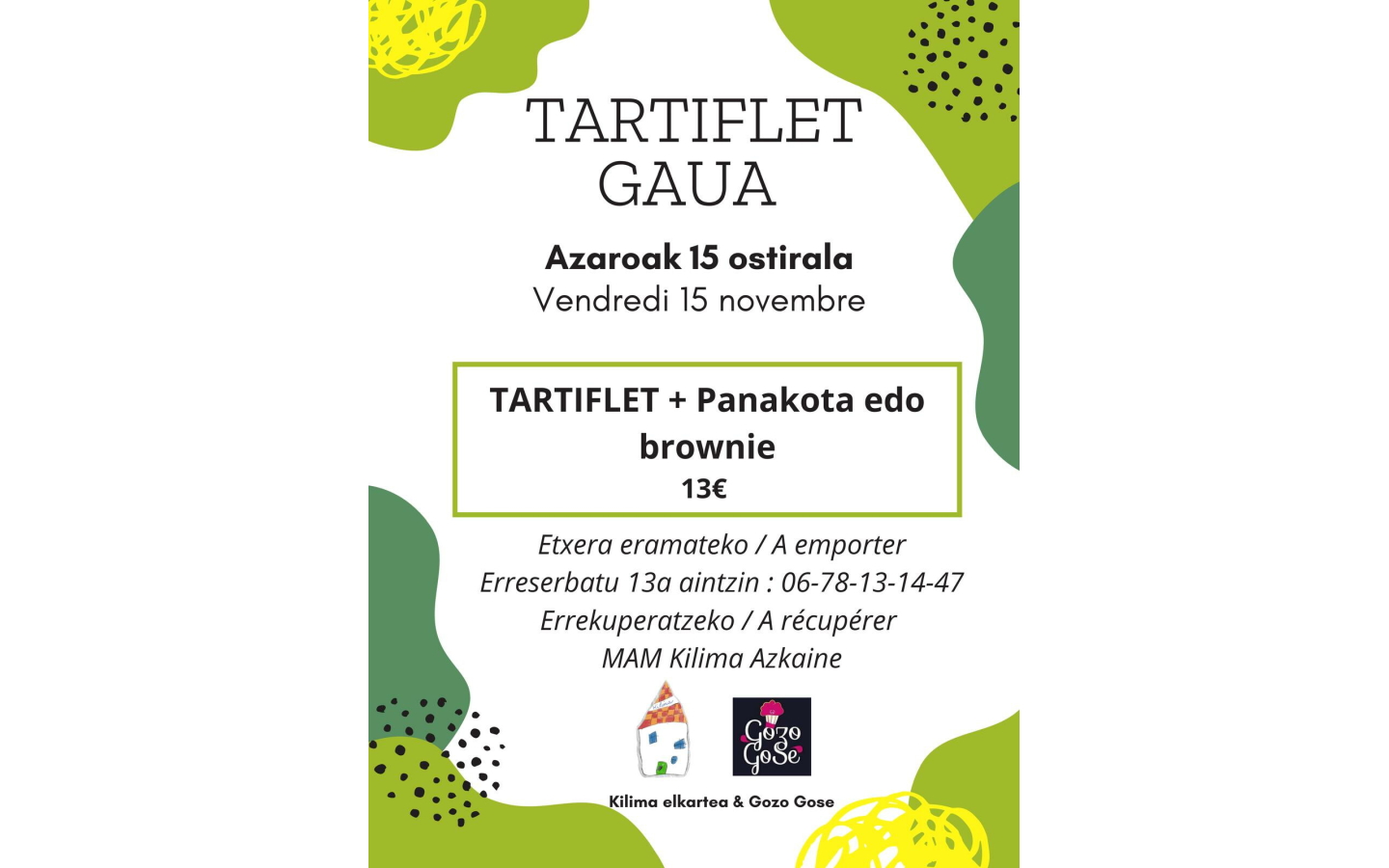 Tartiflet Gaua