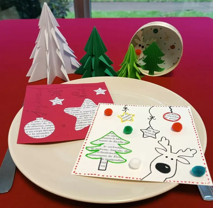 Atelier créatif de Noël Médiathèque de la ville de Cesson-Sévigné Cesson-Sévigné